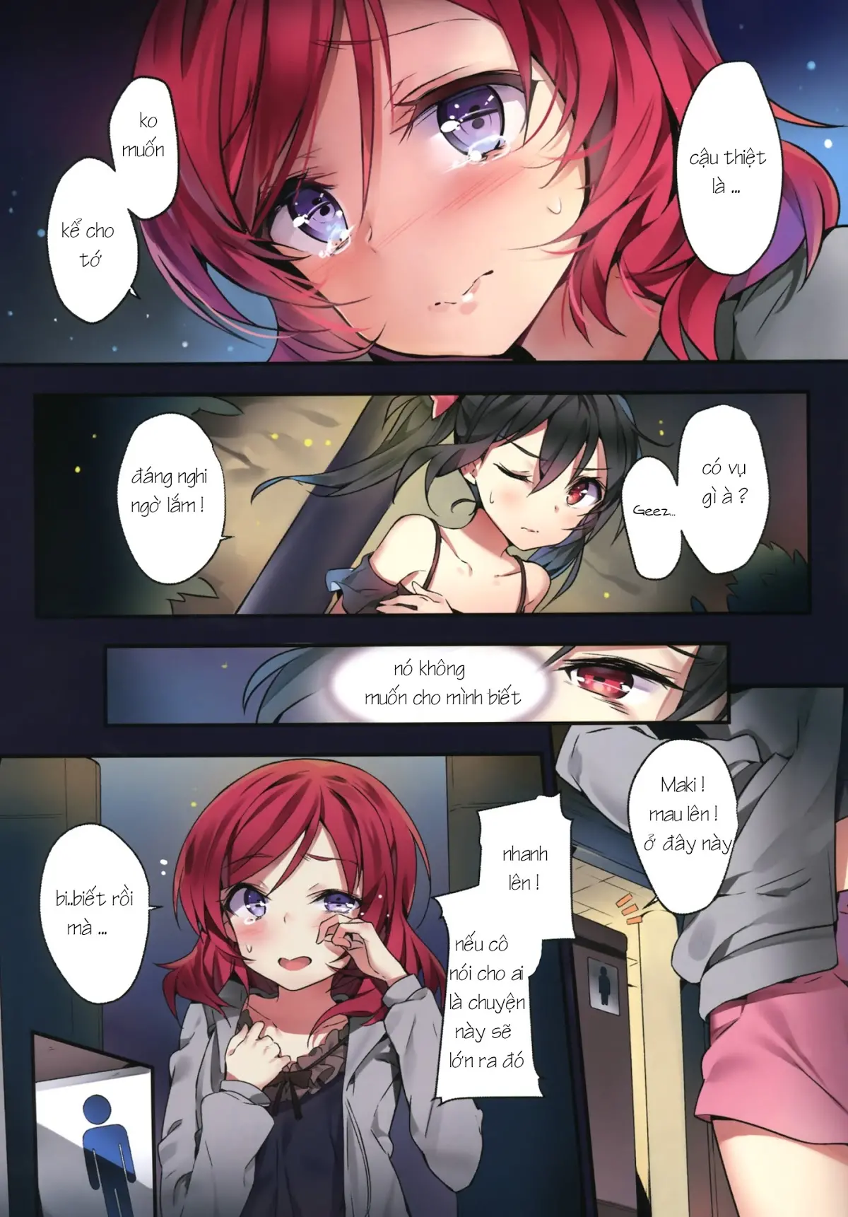 Nishikino Maki no Warui Yume | Maki Nishikino's Bad Dream - Nishikino Maki no Warui Yume | Maki Nishikino's Bad Dream trang 3