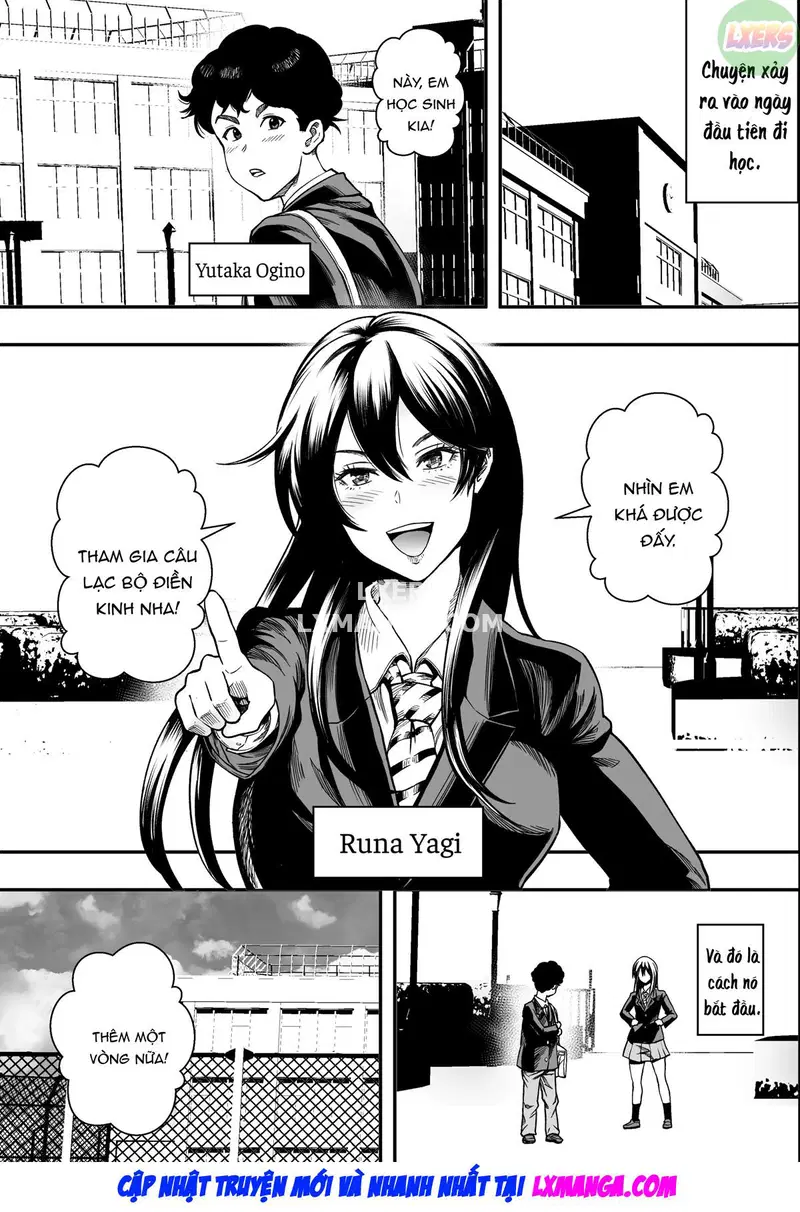 Harem Rikujoubu VS Yarichin Hennyuusei - Oneshot trang 5
