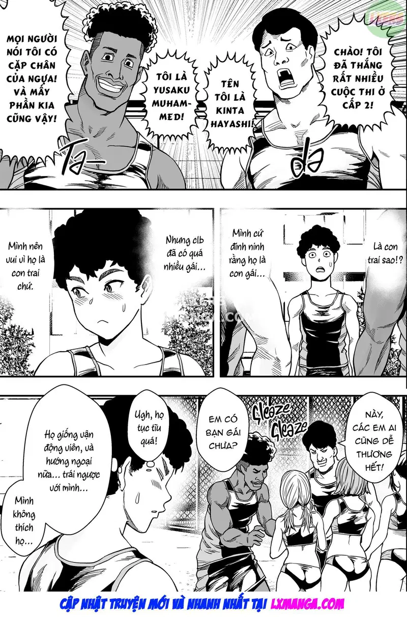 Harem Rikujoubu VS Yarichin Hennyuusei - Oneshot trang 13