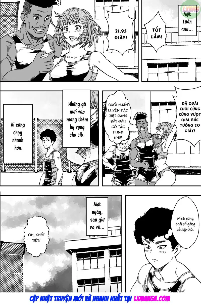 Harem Rikujoubu VS Yarichin Hennyuusei - Oneshot trang 14