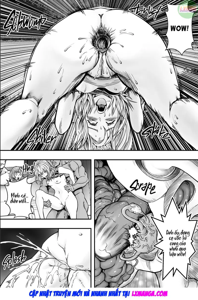 Harem Rikujoubu VS Yarichin Hennyuusei - Oneshot trang 36