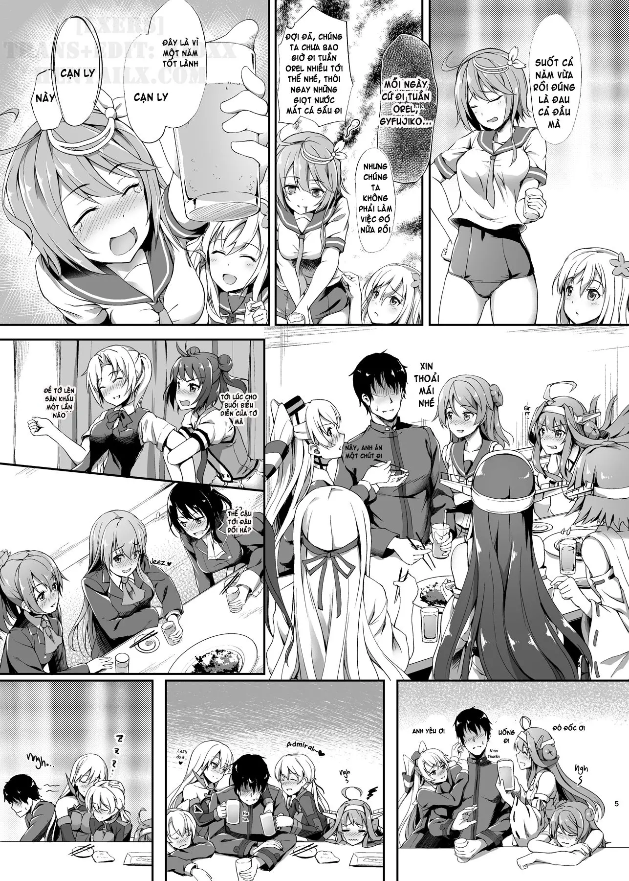 Haruna wa Ikenaiko desu | Haruna is a Bad Girl (decensored) - Haruna wa Ikenaiko desu | Haruna is a Bad Girl (decensored) trang 5