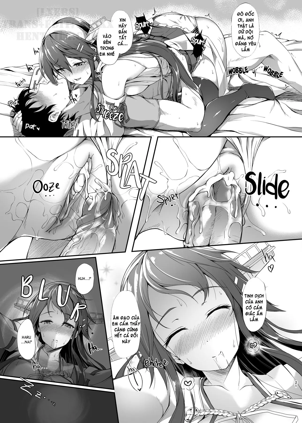 Haruna wa Ikenaiko desu | Haruna is a Bad Girl (decensored) - Haruna wa Ikenaiko desu | Haruna is a Bad Girl (decensored) trang 21