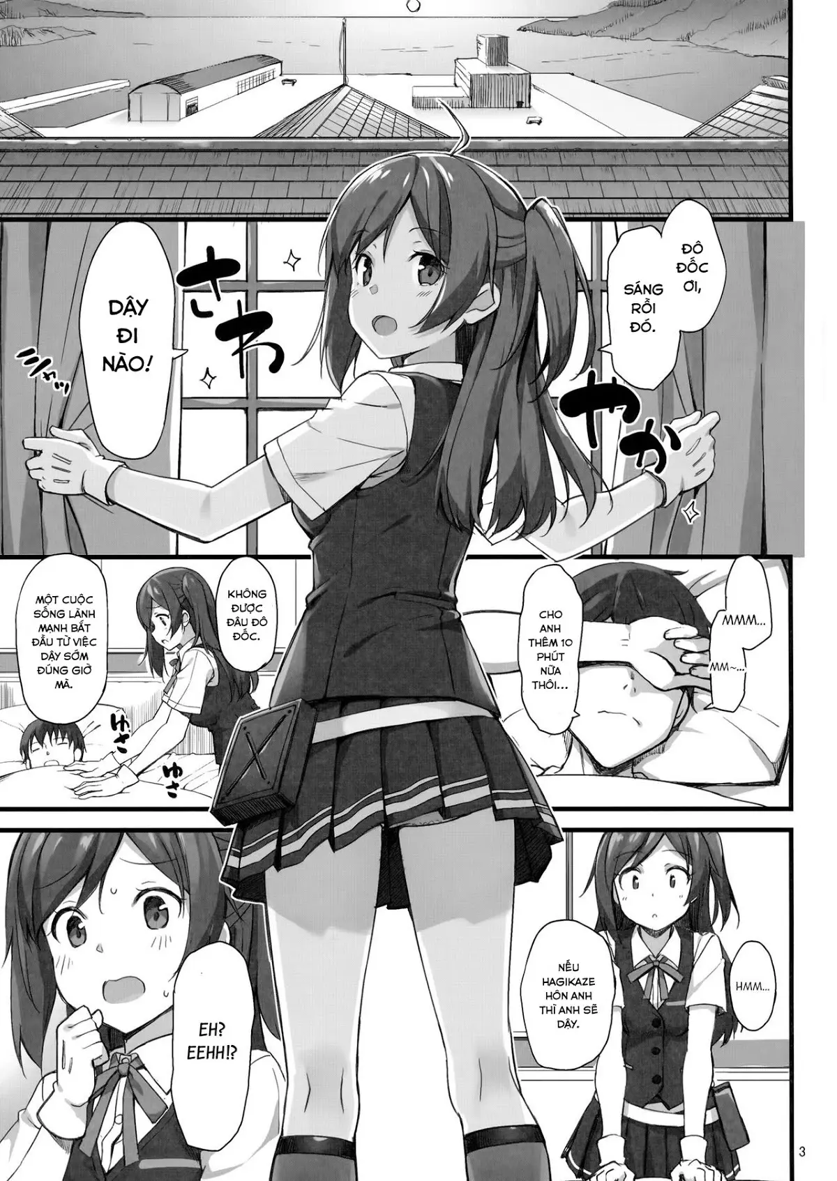 Hagikaze no Shiawase Morning Call - Happy Morning call Of HAGIKAZE. - Hagikaze no Shiawase Morning Call - Happy Morning call Of HAGIKAZE. trang 2