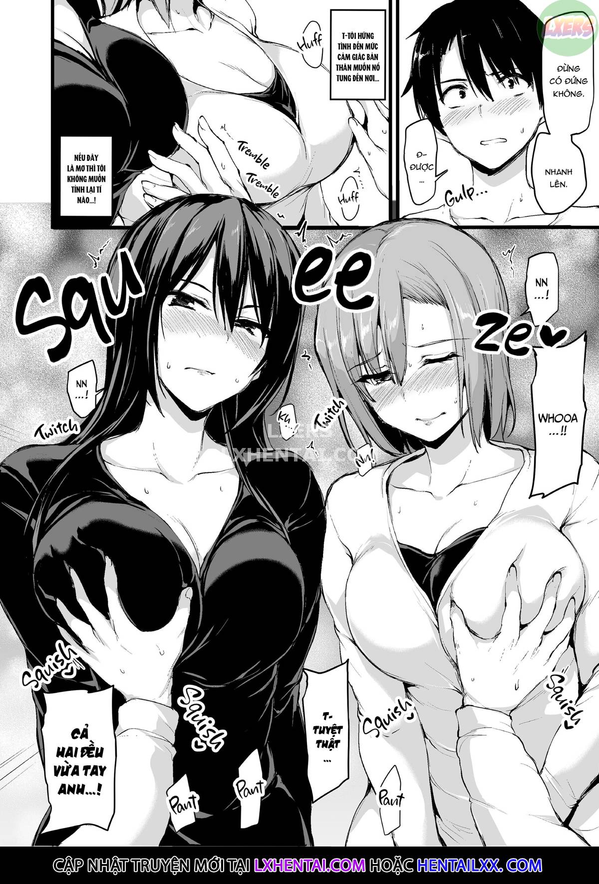 Kyonyuu ga Futari Inai to Bokki Shinai Otto no Tame ni Tomodachi o Tsurete Kita Tsuma - Chap 1 trang 13