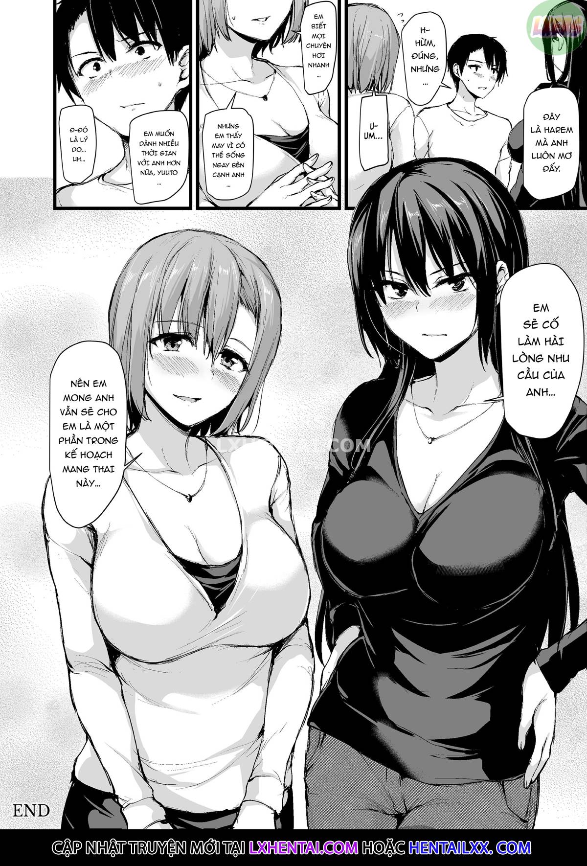 Kyonyuu ga Futari Inai to Bokki Shinai Otto no Tame ni Tomodachi o Tsurete Kita Tsuma - Chap 1 trang 59