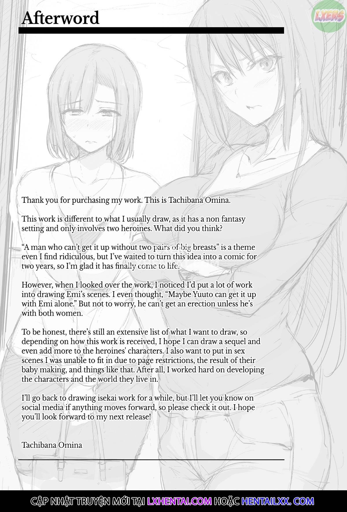 Kyonyuu ga Futari Inai to Bokki Shinai Otto no Tame ni Tomodachi o Tsurete Kita Tsuma - Chap 1 trang 60
