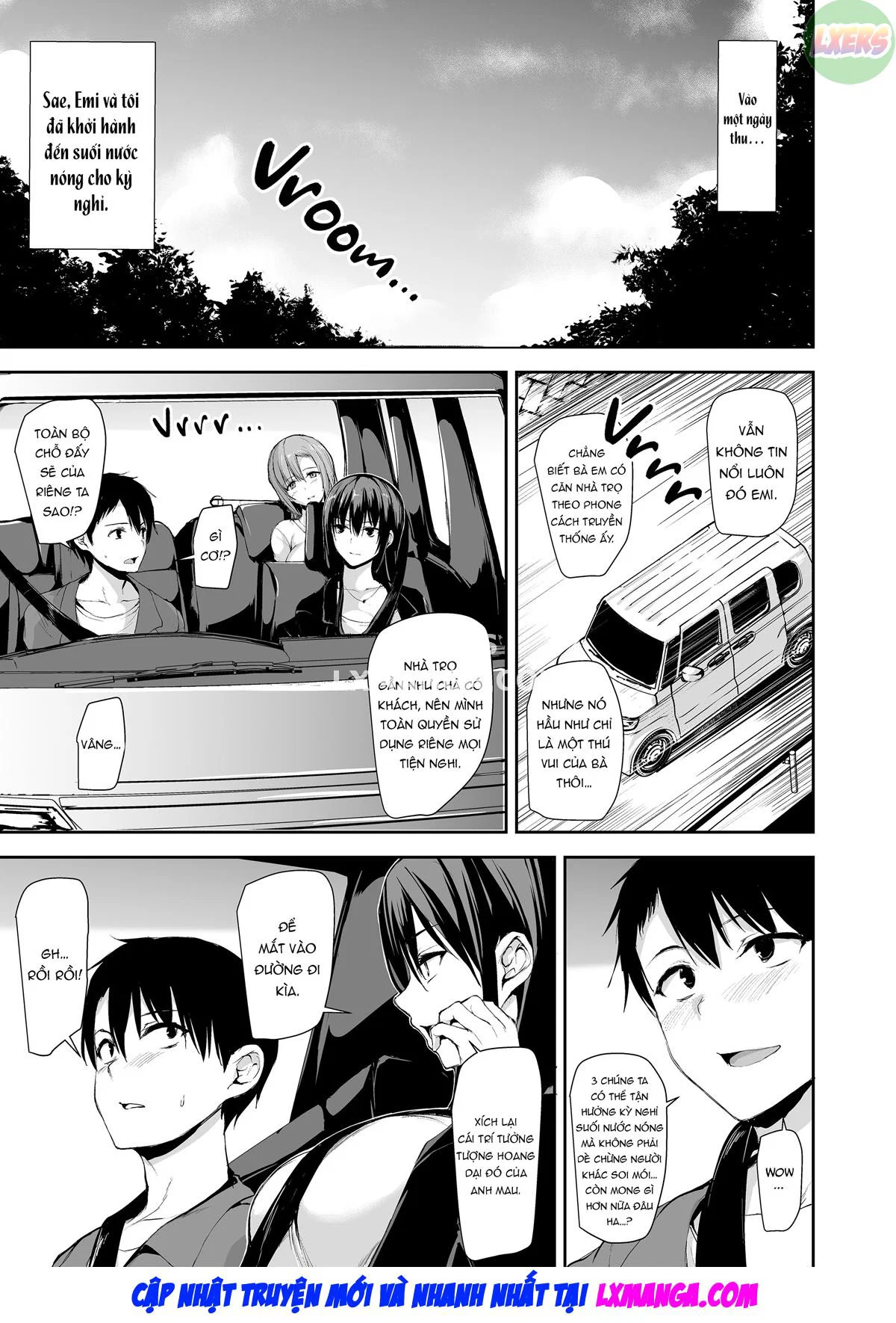 Kyonyuu ga Futari Inai to Bokki Shinai Otto no Tame ni Tomodachi o Tsurete Kita Tsuma - Chap 2 - [END] trang 5