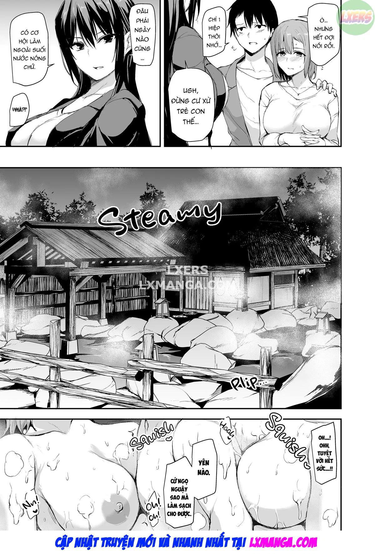Kyonyuu ga Futari Inai to Bokki Shinai Otto no Tame ni Tomodachi o Tsurete Kita Tsuma - Chap 2 - [END] trang 11