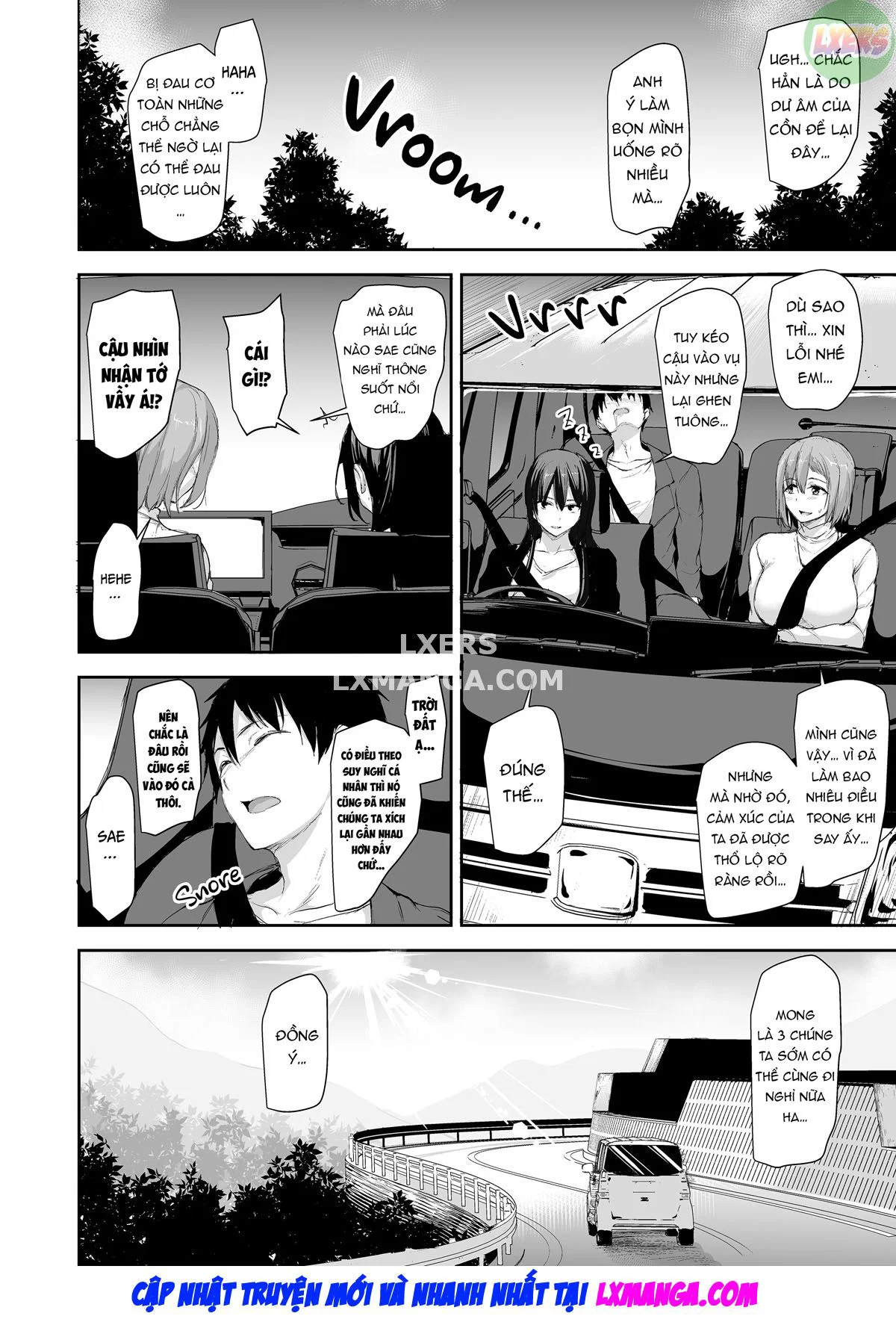 Kyonyuu ga Futari Inai to Bokki Shinai Otto no Tame ni Tomodachi o Tsurete Kita Tsuma - Chap 2 - [END] trang 58