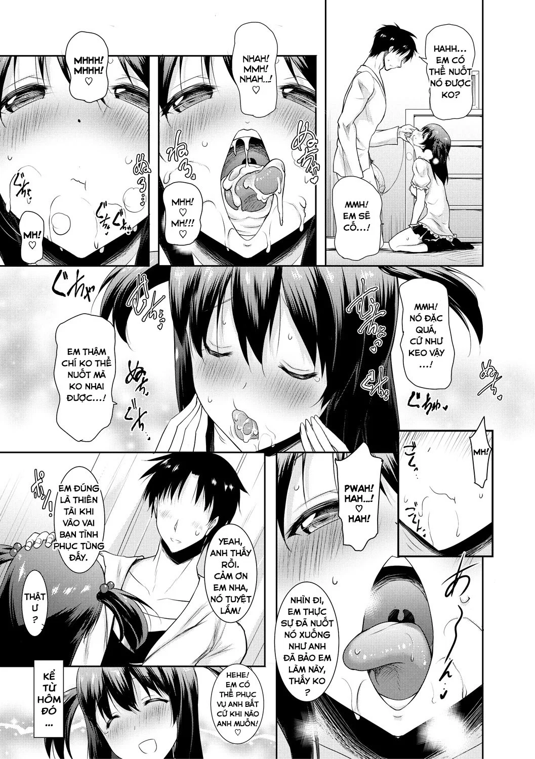 Kyonyuu Oyako no Shita to Shikyuu ni Renzoku Shasei - Chap 1 trang 21