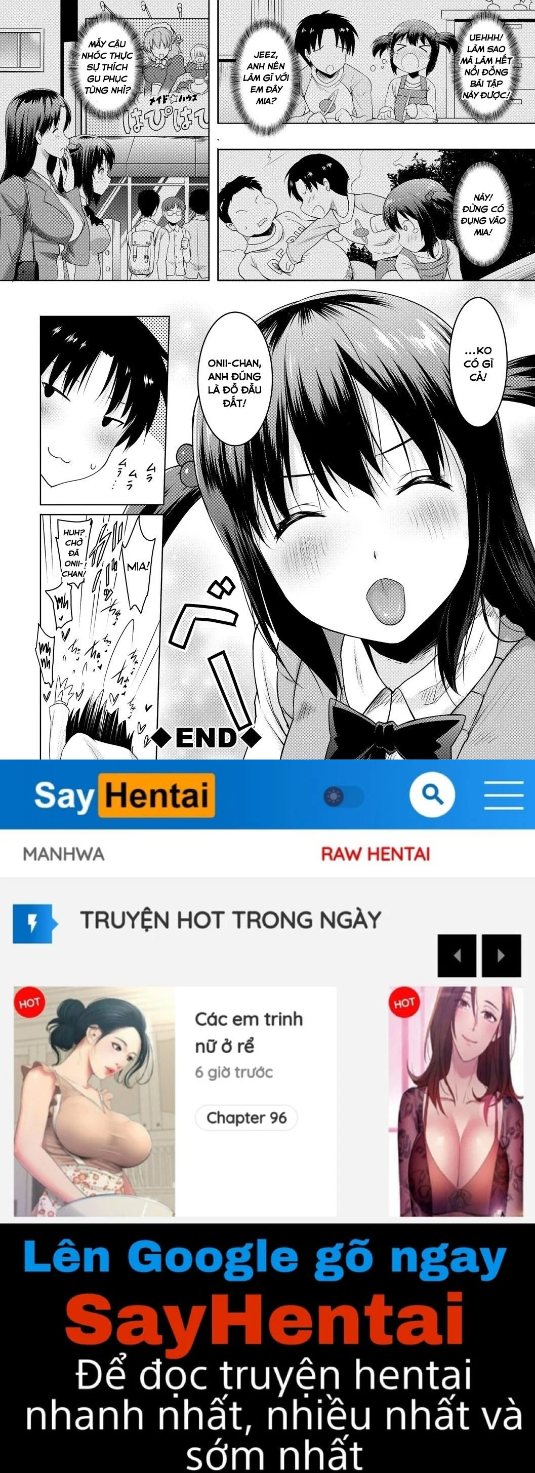 Kyonyuu Oyako no Shita to Shikyuu ni Renzoku Shasei - Chap 1 trang 40