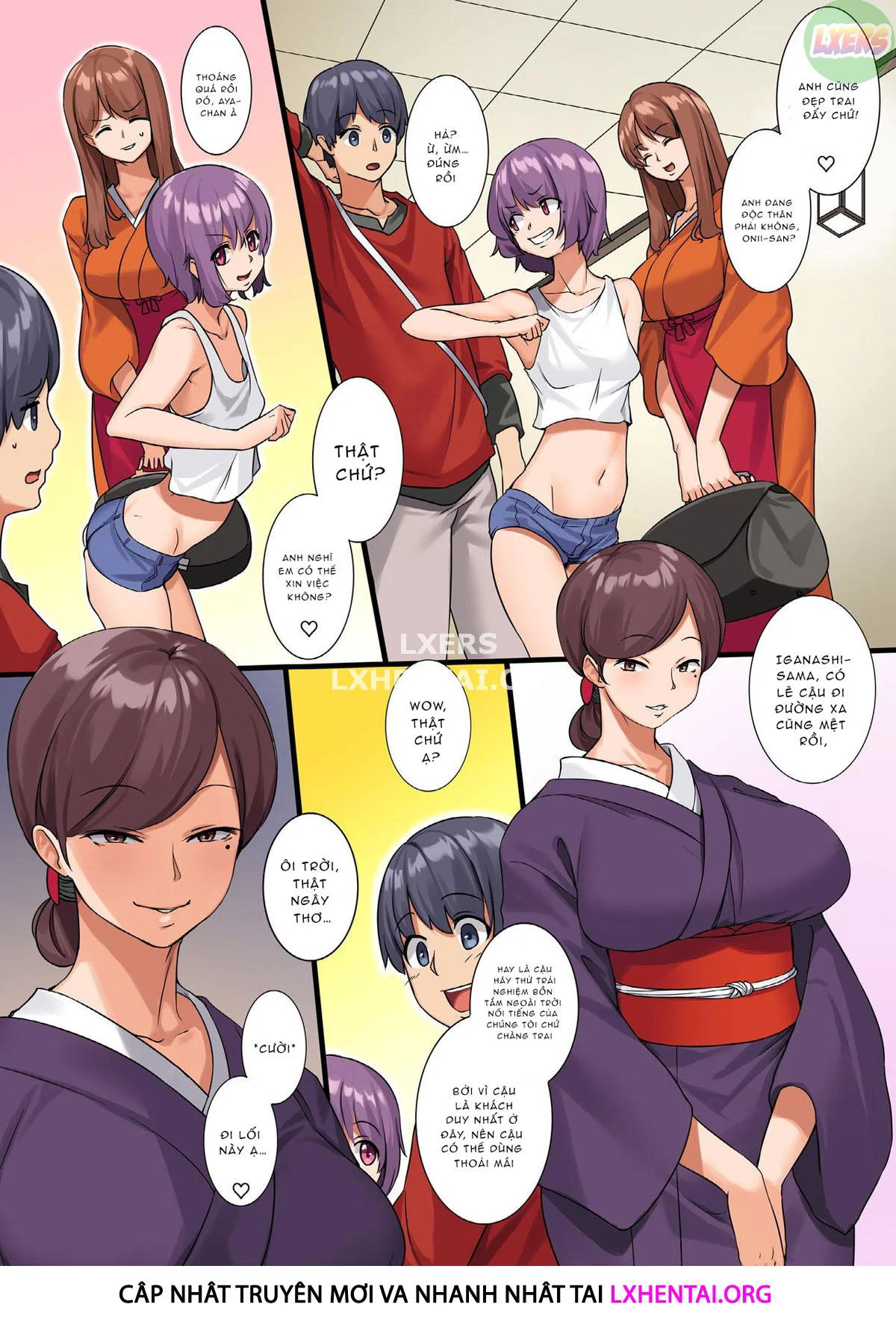 Doing it at a Hotspring Hoe-tel - Oneshot trang 7