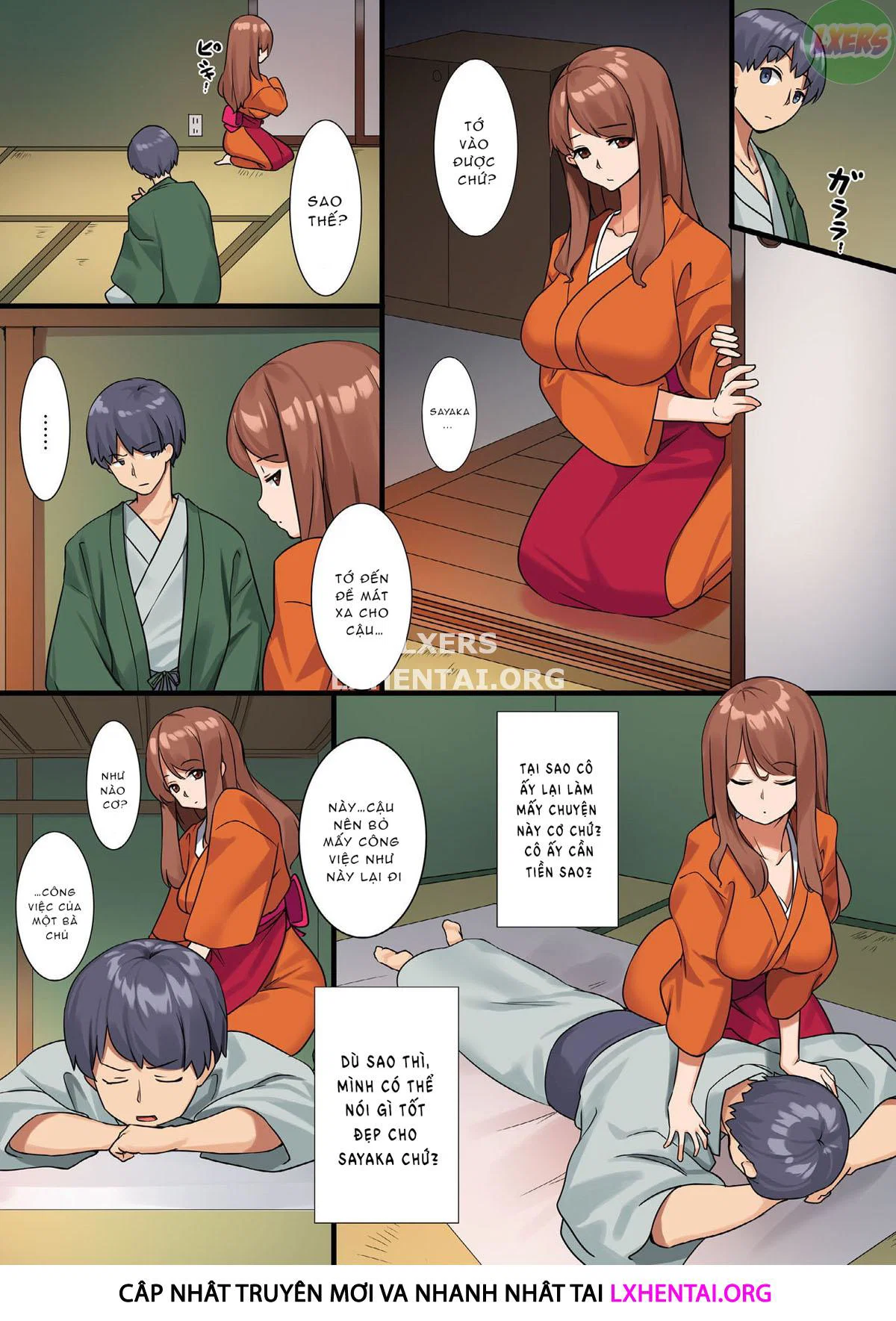 Doing it at a Hotspring Hoe-tel - Oneshot trang 14