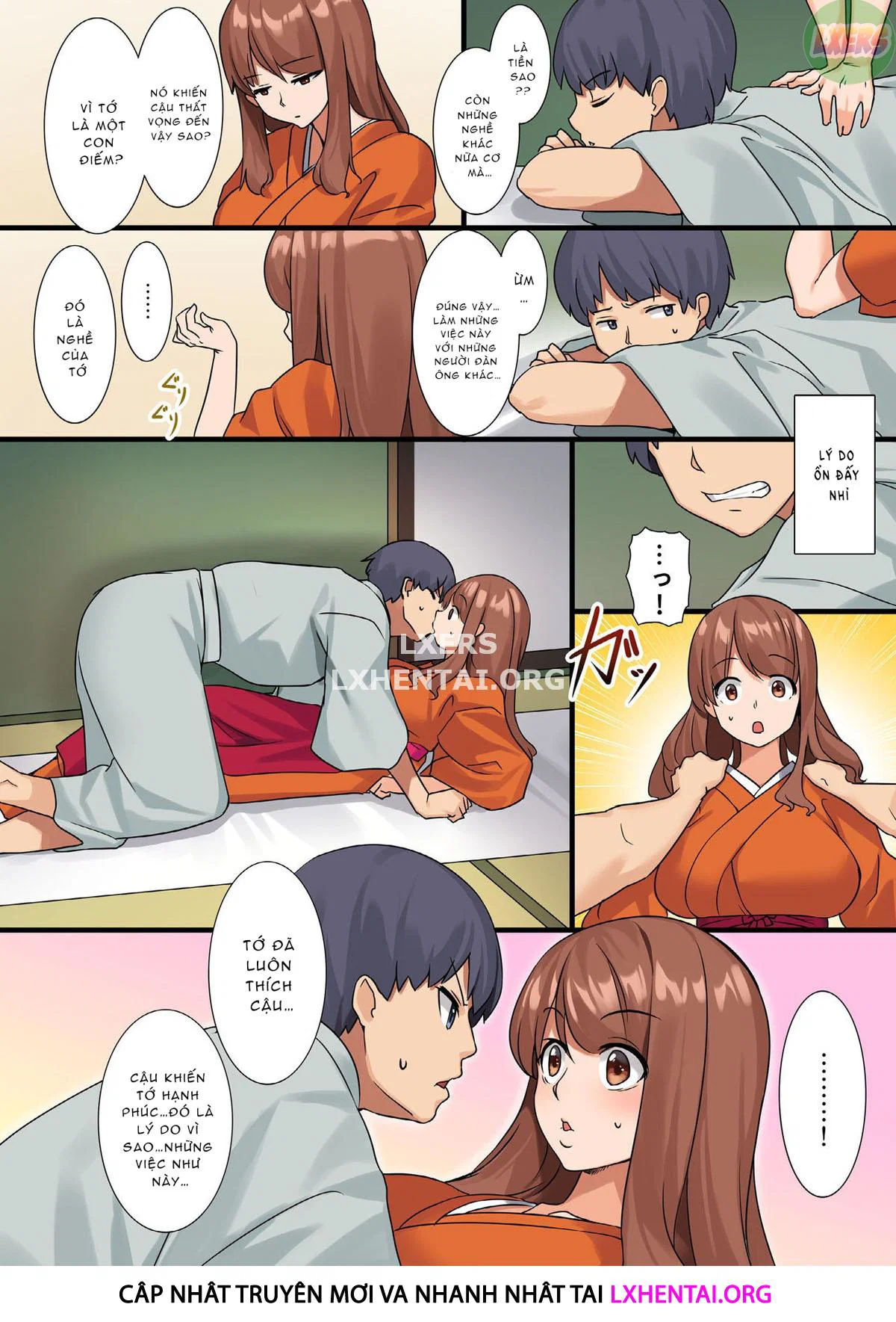 Doing it at a Hotspring Hoe-tel - Oneshot trang 15