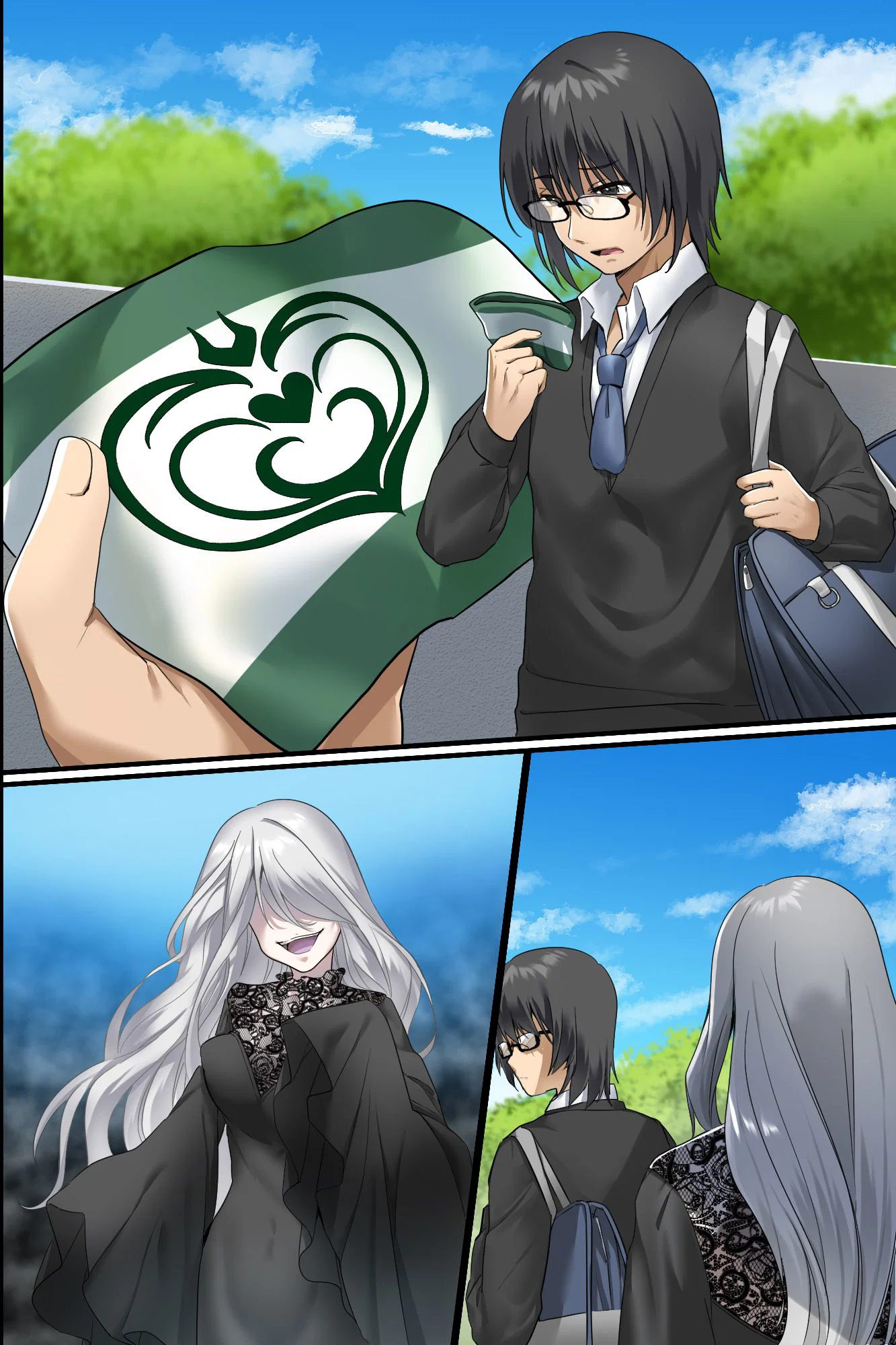 Saimin Wanshou o Tsukattara Gakuen - Oneshot trang 3