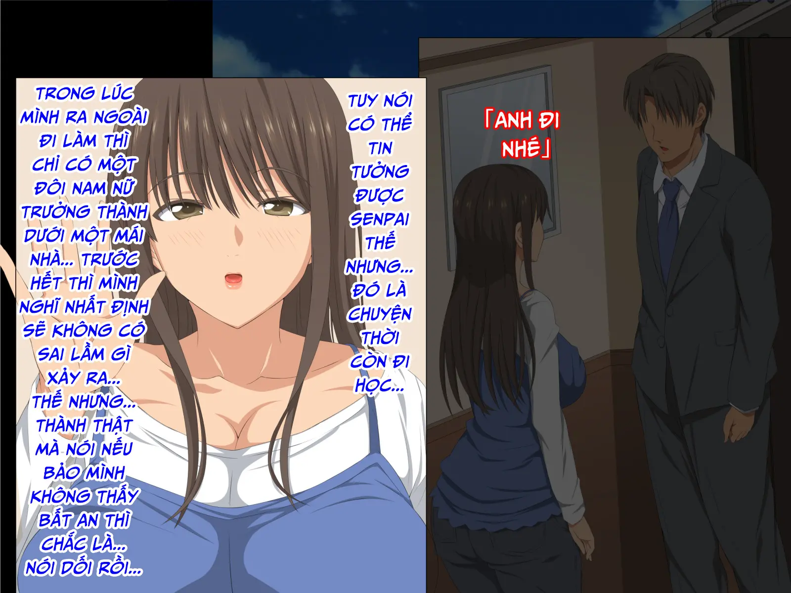 Senpai o Ie ni Isourou Saseteitara Itsunomanika Tsuma ga Netorareteita Zenpen - Senpai o Ie ni Isourou Saseteitara Itsunomanika Tsuma ga Netorareteita Zenpen trang 19