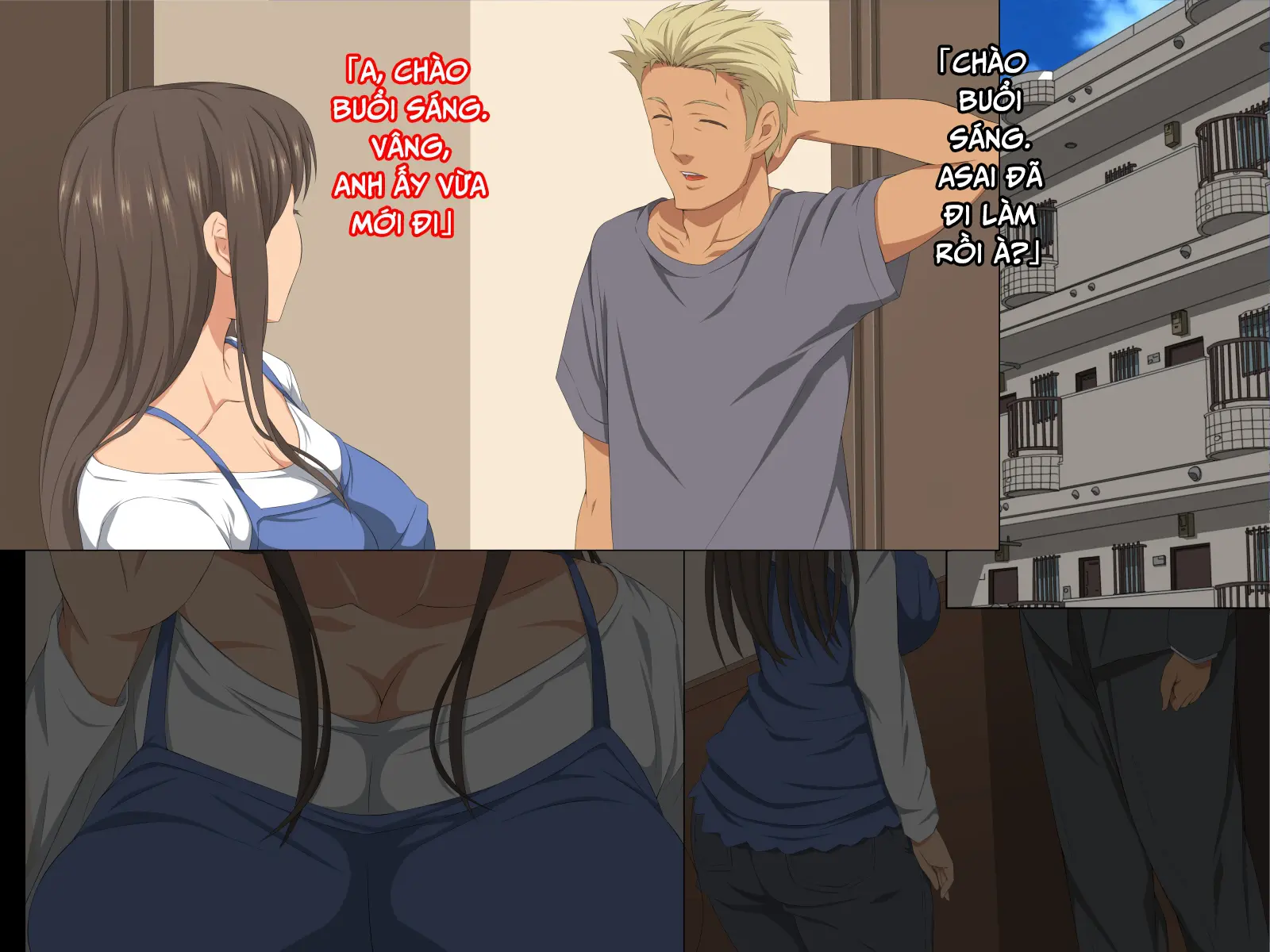 Senpai o Ie ni Isourou Saseteitara Itsunomanika Tsuma ga Netorareteita Zenpen - Senpai o Ie ni Isourou Saseteitara Itsunomanika Tsuma ga Netorareteita Zenpen trang 21