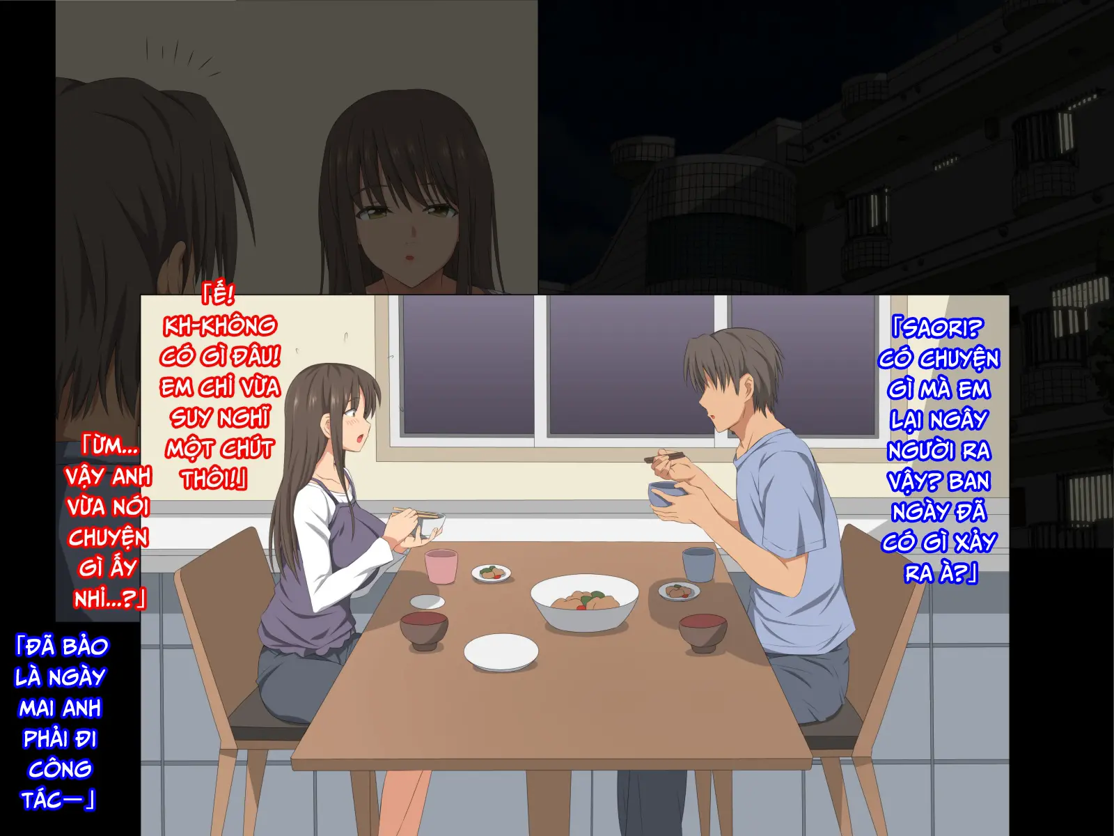 Senpai o Ie ni Isourou Saseteitara Itsunomanika Tsuma ga Netorareteita Zenpen - Senpai o Ie ni Isourou Saseteitara Itsunomanika Tsuma ga Netorareteita Zenpen trang 51