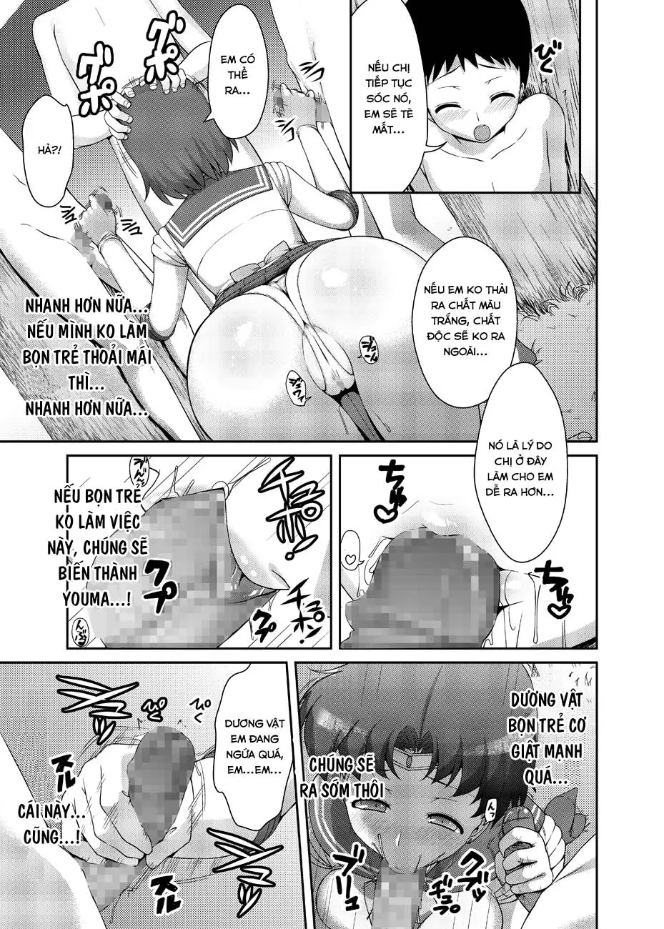 Nee Boku? Onee-chan-tachi to Issho ni Asonde kurenai? - Nee Boku? Onee-chan-tachi to Issho ni Asonde kurenai? trang 33