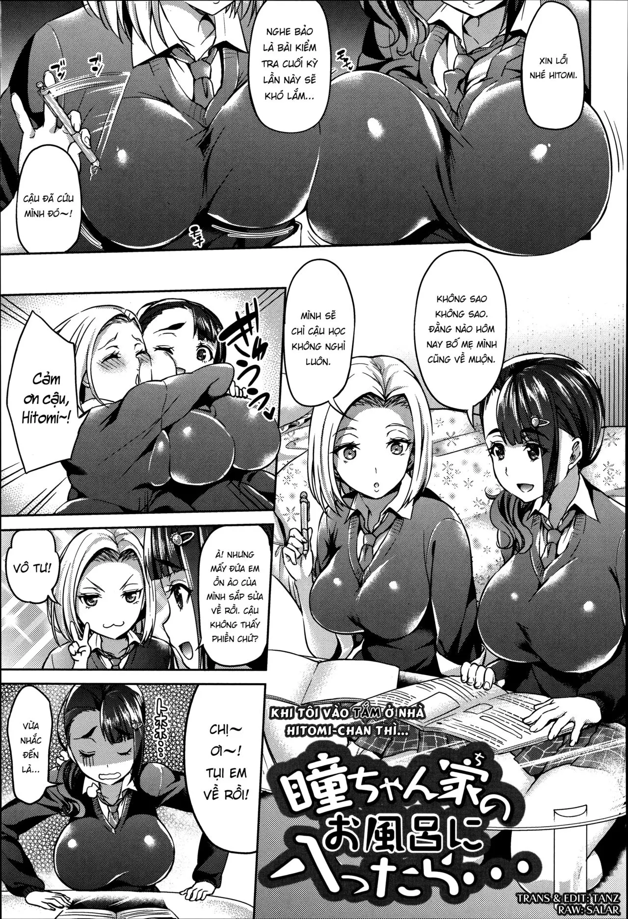Hitomi-chan-chi no Ofuro ni Haittara...