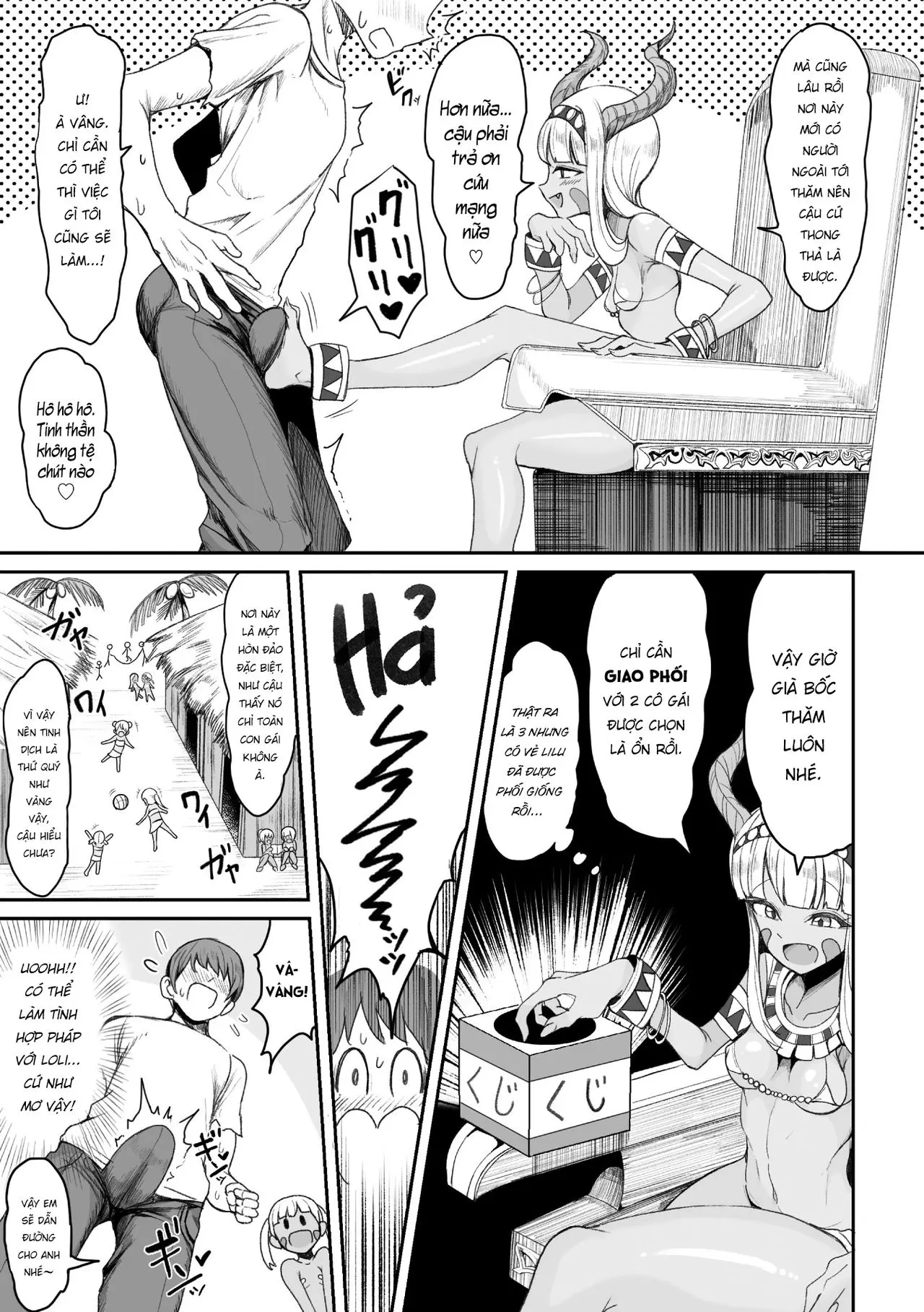 Nagaretsuita no wa Kasshoku Loli shika Inai Mujintou deshita - Nagaretsuita no wa Kasshoku Loli shika Inai Mujintou deshita trang 7