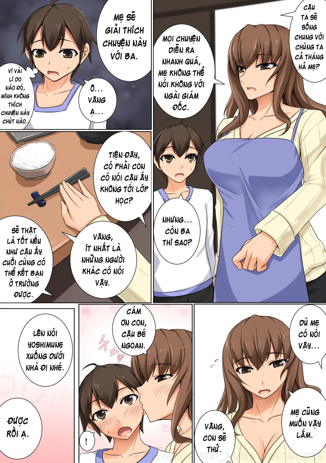 Mama ga Kakurete Seisettai ~Daisuki na Mama ga Ie de Azukatta Shachou no Kuso Musuko no Chinpo no Toriko ni Sarete ita~ - Mama ga Kakurete Seisettai ~Daisuki na Mama ga Ie de Azukatta Shachou no Kuso Musuko no Chinpo no Toriko ni Sarete ita~ trang 9