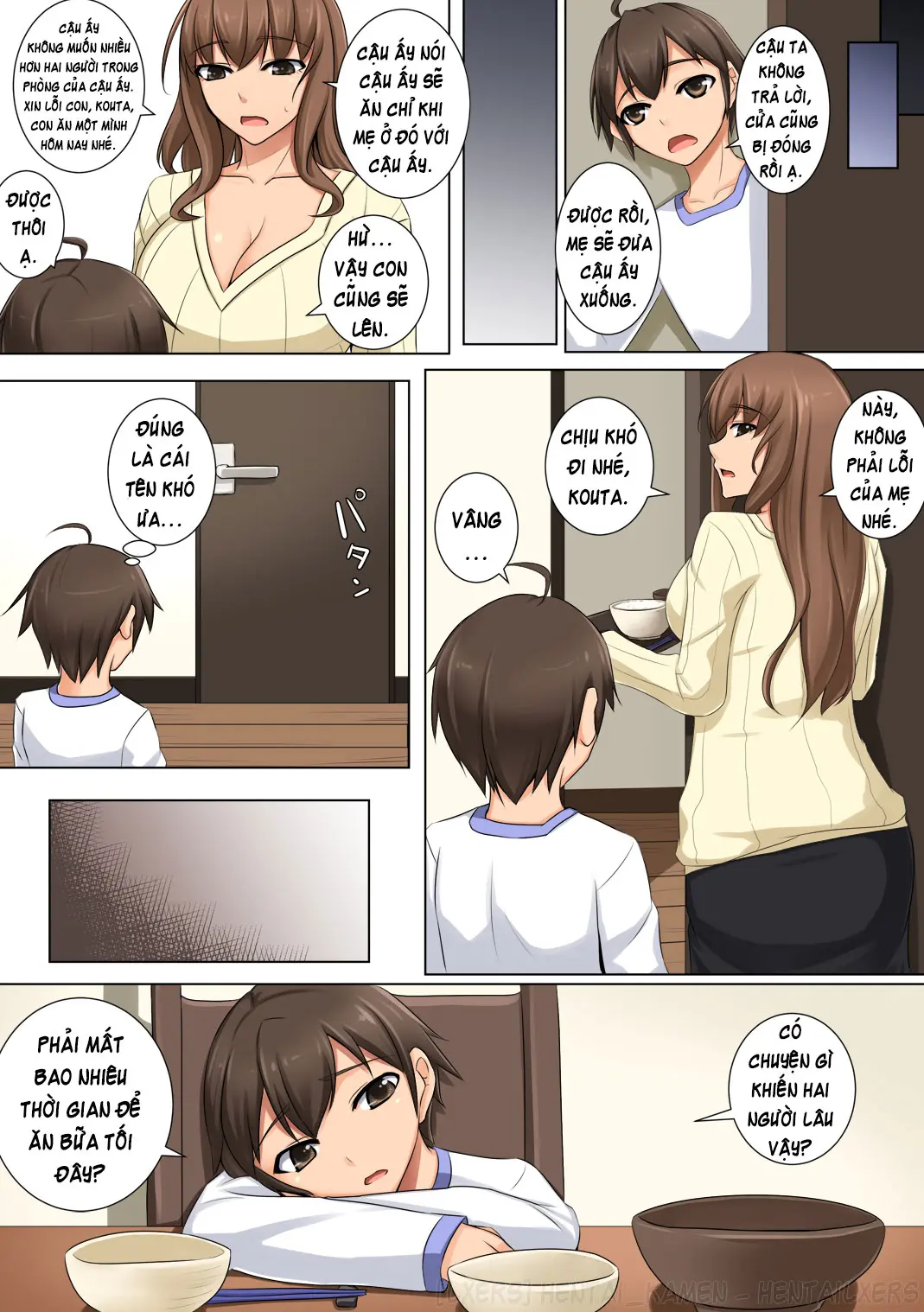 Mama ga Kakurete Seisettai ~Daisuki na Mama ga Ie de Azukatta Shachou no Kuso Musuko no Chinpo no Toriko ni Sarete ita~ - Mama ga Kakurete Seisettai ~Daisuki na Mama ga Ie de Azukatta Shachou no Kuso Musuko no Chinpo no Toriko ni Sarete ita~ trang 10
