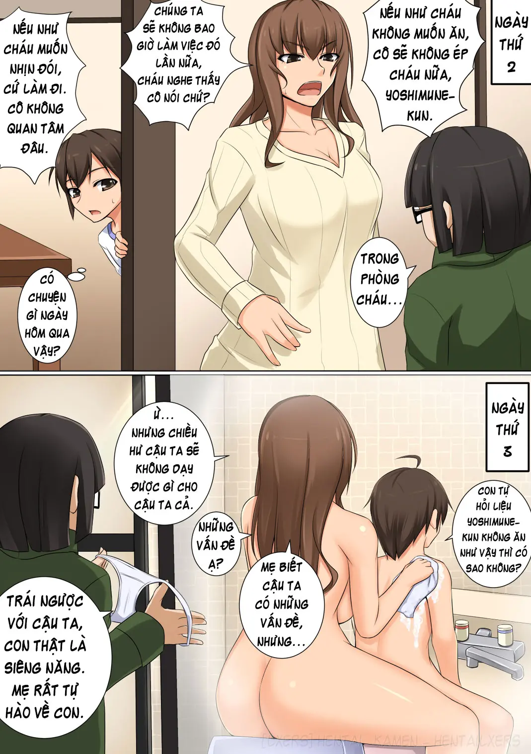 Mama ga Kakurete Seisettai ~Daisuki na Mama ga Ie de Azukatta Shachou no Kuso Musuko no Chinpo no Toriko ni Sarete ita~ - Mama ga Kakurete Seisettai ~Daisuki na Mama ga Ie de Azukatta Shachou no Kuso Musuko no Chinpo no Toriko ni Sarete ita~ trang 12
