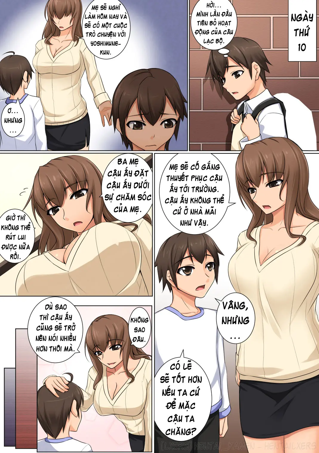 Mama ga Kakurete Seisettai ~Daisuki na Mama ga Ie de Azukatta Shachou no Kuso Musuko no Chinpo no Toriko ni Sarete ita~ - Mama ga Kakurete Seisettai ~Daisuki na Mama ga Ie de Azukatta Shachou no Kuso Musuko no Chinpo no Toriko ni Sarete ita~ trang 15