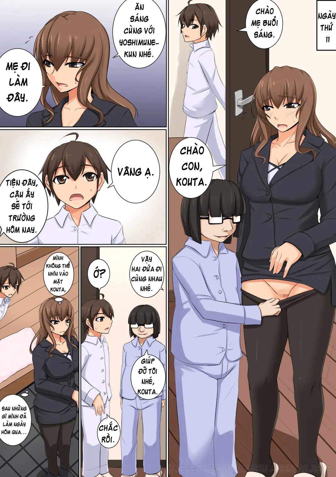 Mama ga Kakurete Seisettai ~Daisuki na Mama ga Ie de Azukatta Shachou no Kuso Musuko no Chinpo no Toriko ni Sarete ita~ - Mama ga Kakurete Seisettai ~Daisuki na Mama ga Ie de Azukatta Shachou no Kuso Musuko no Chinpo no Toriko ni Sarete ita~ trang 33