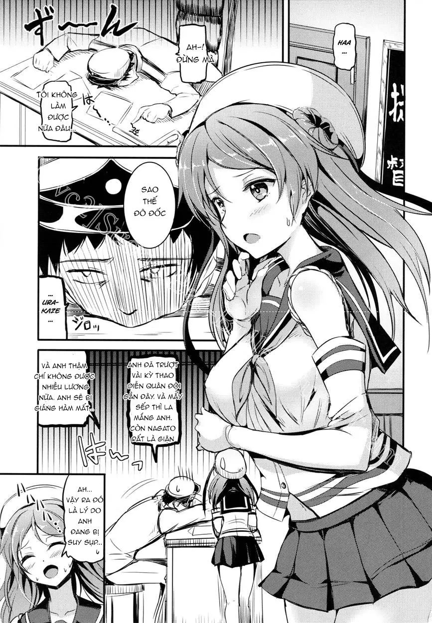 Urakaze-chan ni Shibori Toraretai! - Urakaze-chan ni Shibori Toraretai! trang 2