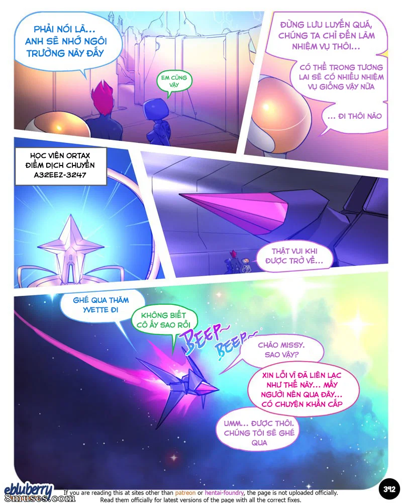 Space Expedition - Chap 20: Nhiệm vụ hoàn thành, tình chị em có chắc bền lâu? trang 6