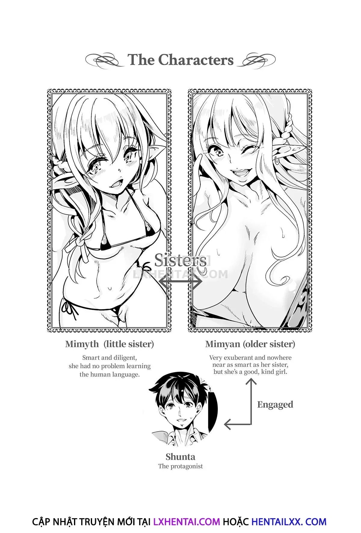 Chị Em Elf Dâm Đãng Tìm Chồng - Chapter 2 trang 5