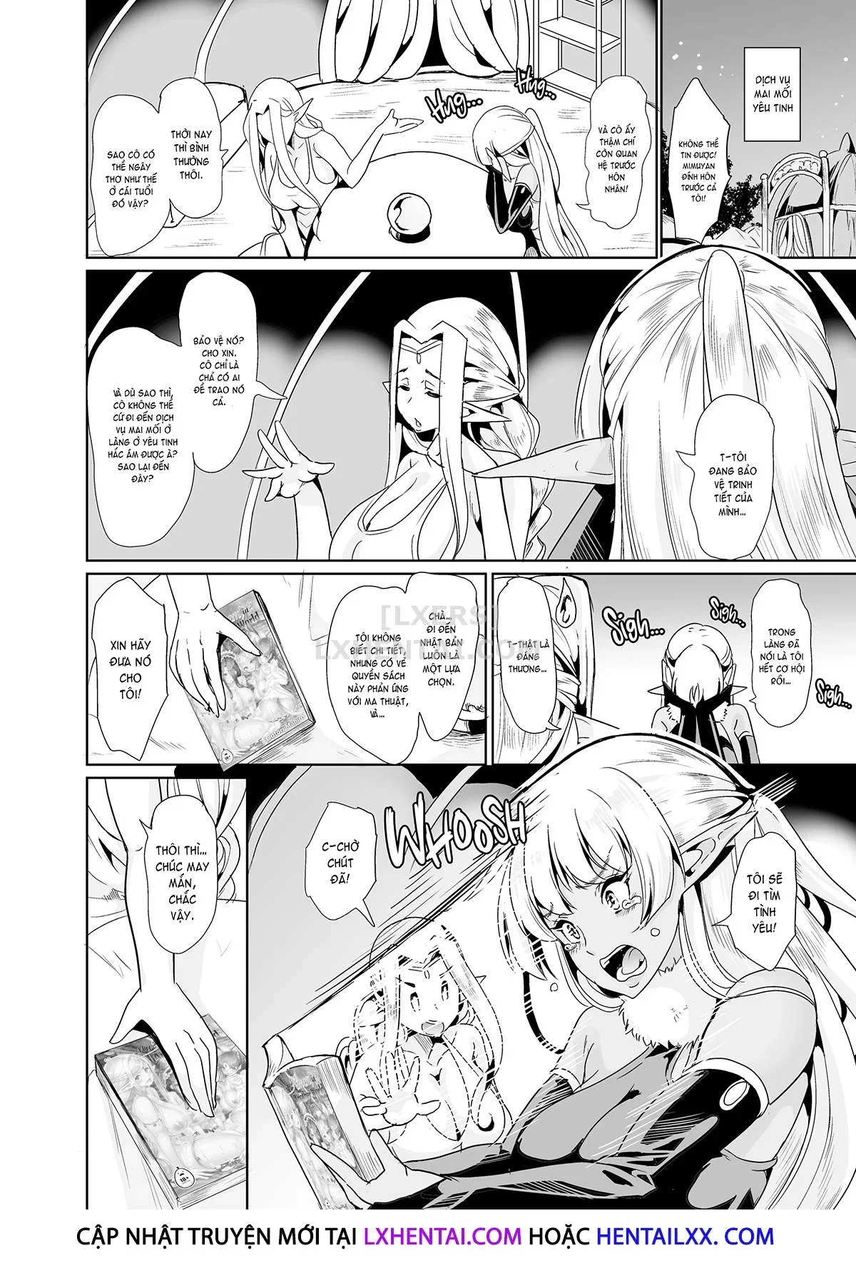 Chị Em Elf Dâm Đãng Tìm Chồng - Chapter 2 trang 8