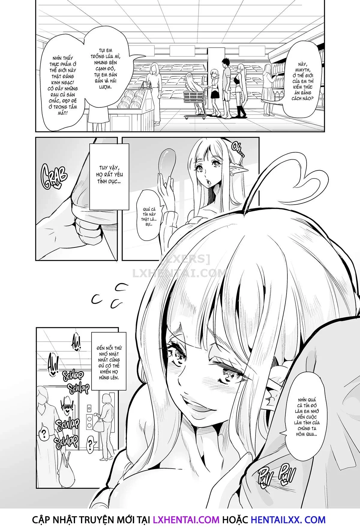 Chị Em Elf Dâm Đãng Tìm Chồng - Chapter 3 trang 8