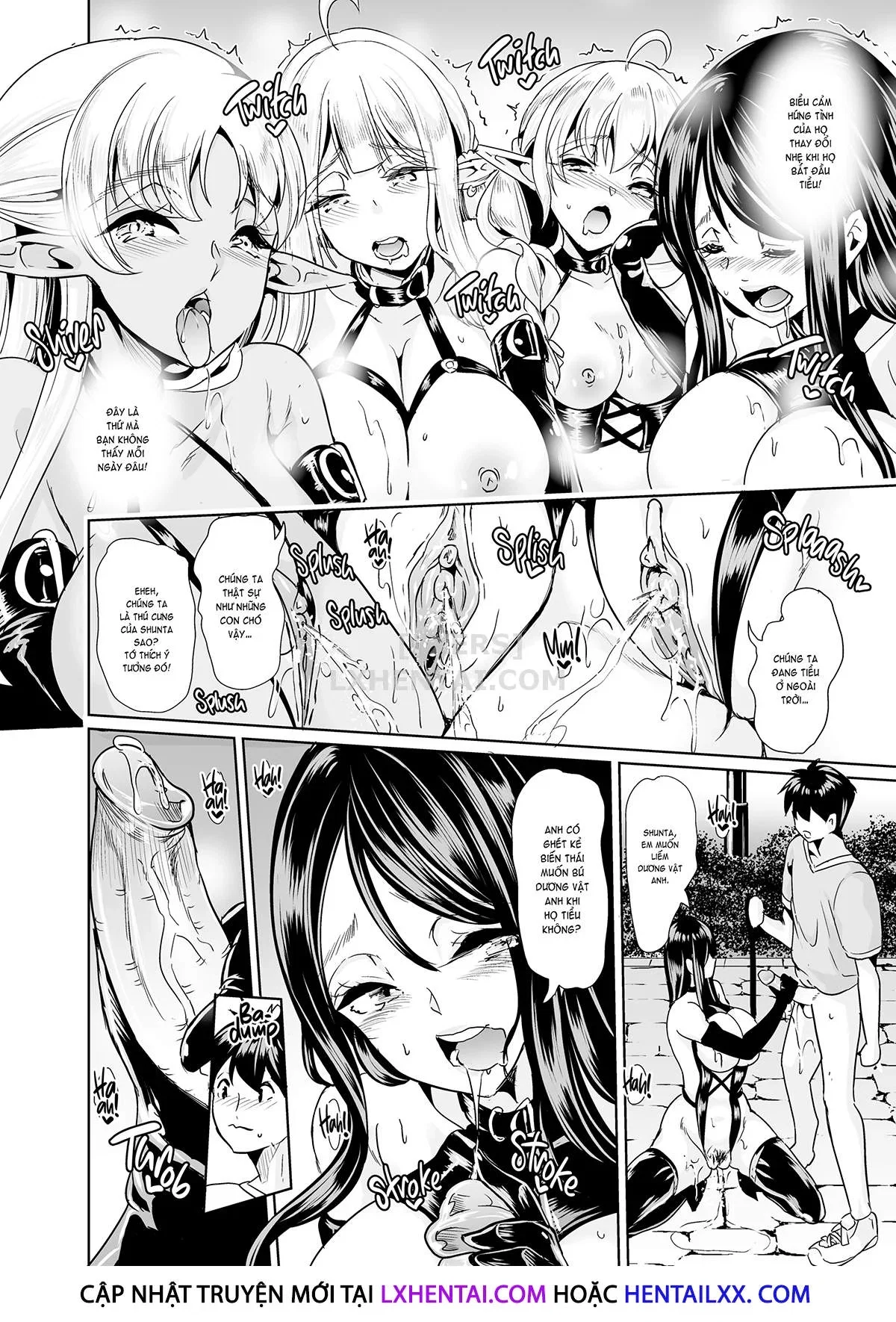 Chị Em Elf Dâm Đãng Tìm Chồng - Chapter 3 trang 20