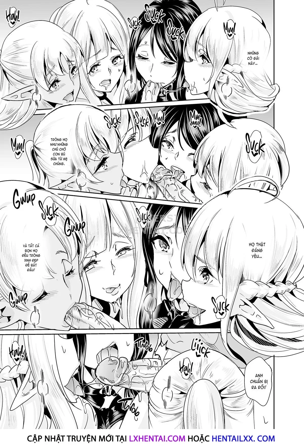 Chị Em Elf Dâm Đãng Tìm Chồng - Chapter 3 trang 25
