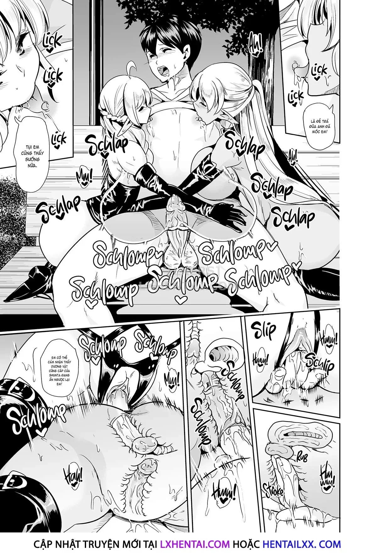 Chị Em Elf Dâm Đãng Tìm Chồng - Chapter 3 trang 33