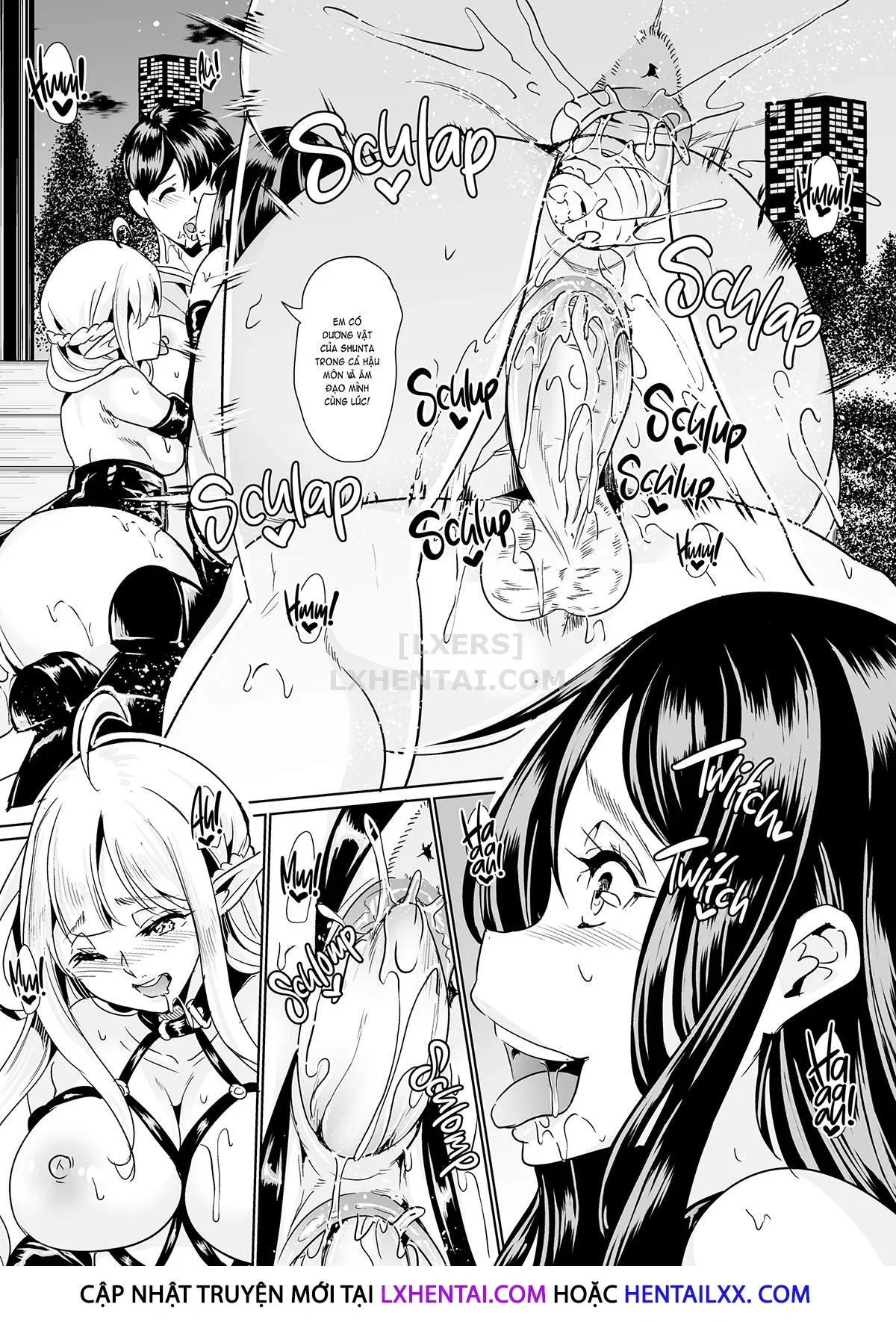 Chị Em Elf Dâm Đãng Tìm Chồng - Chapter 3 trang 35