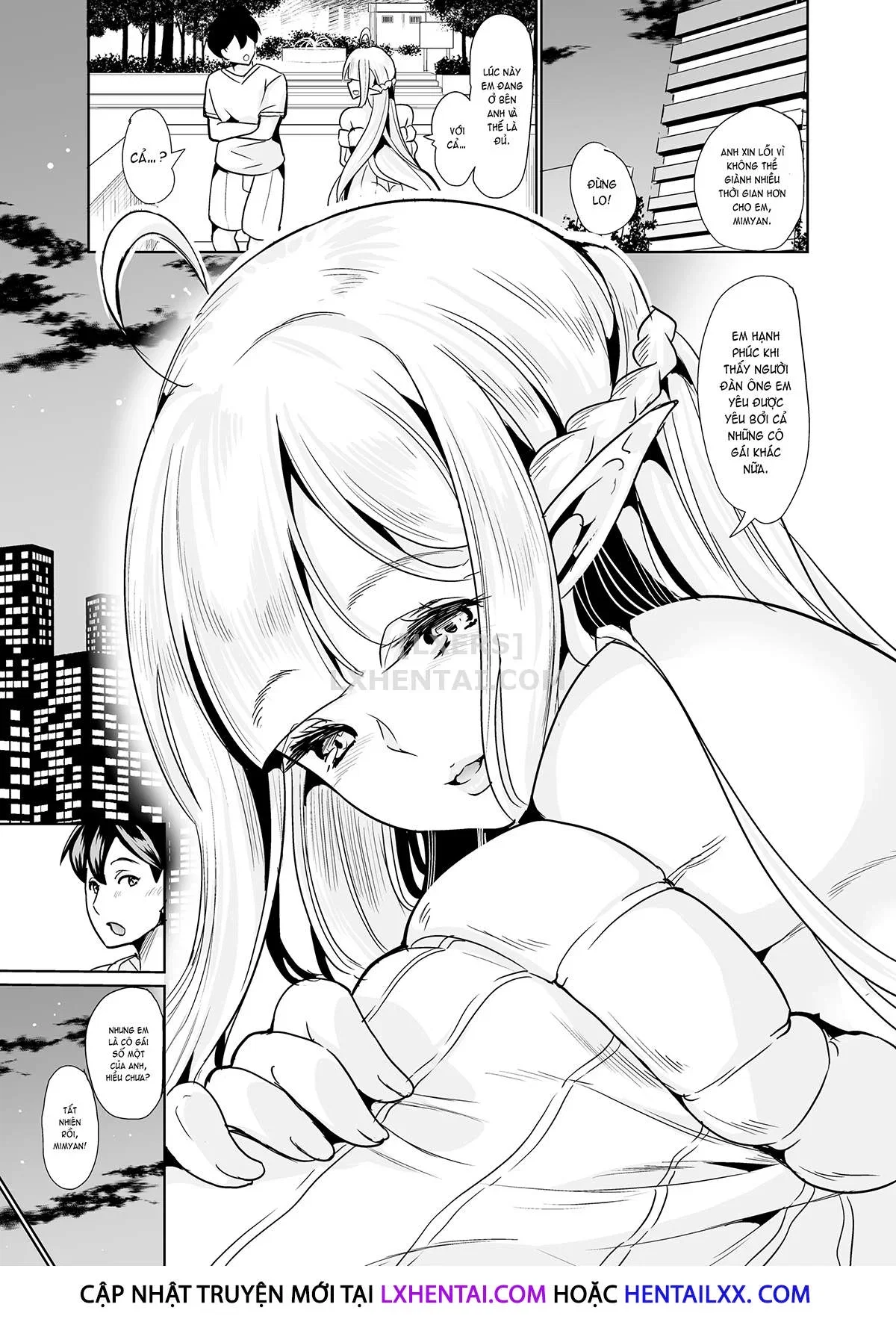 Chị Em Elf Dâm Đãng Tìm Chồng - Chapter 3 trang 37