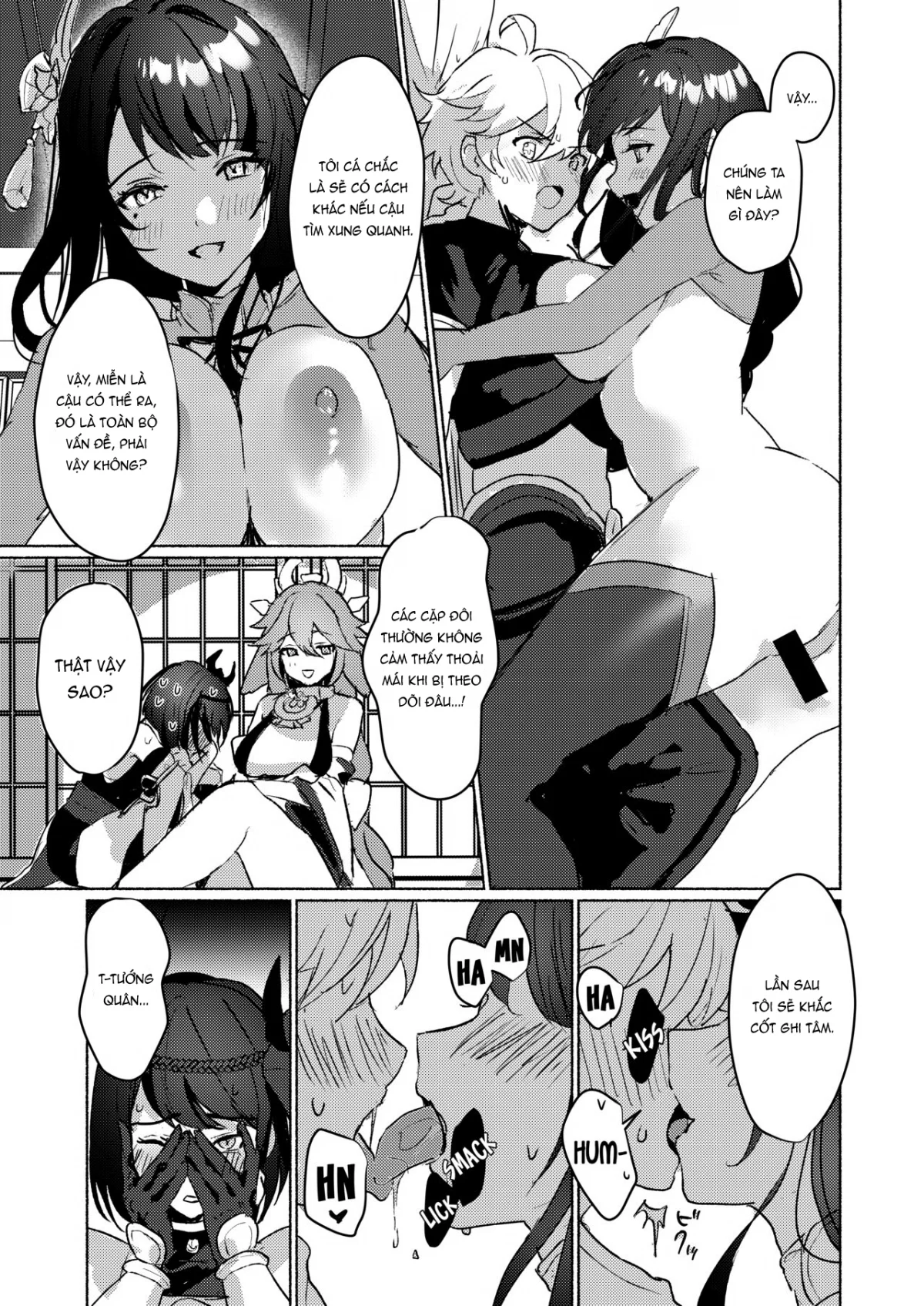 Inazuma Triumvirates and the F**k or Die Domain - Oneshot trang 5