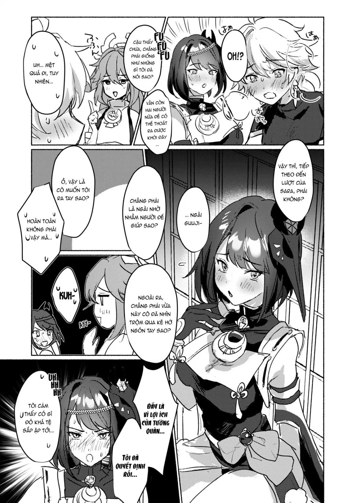 Inazuma Triumvirates and the F**k or Die Domain - Oneshot trang 9