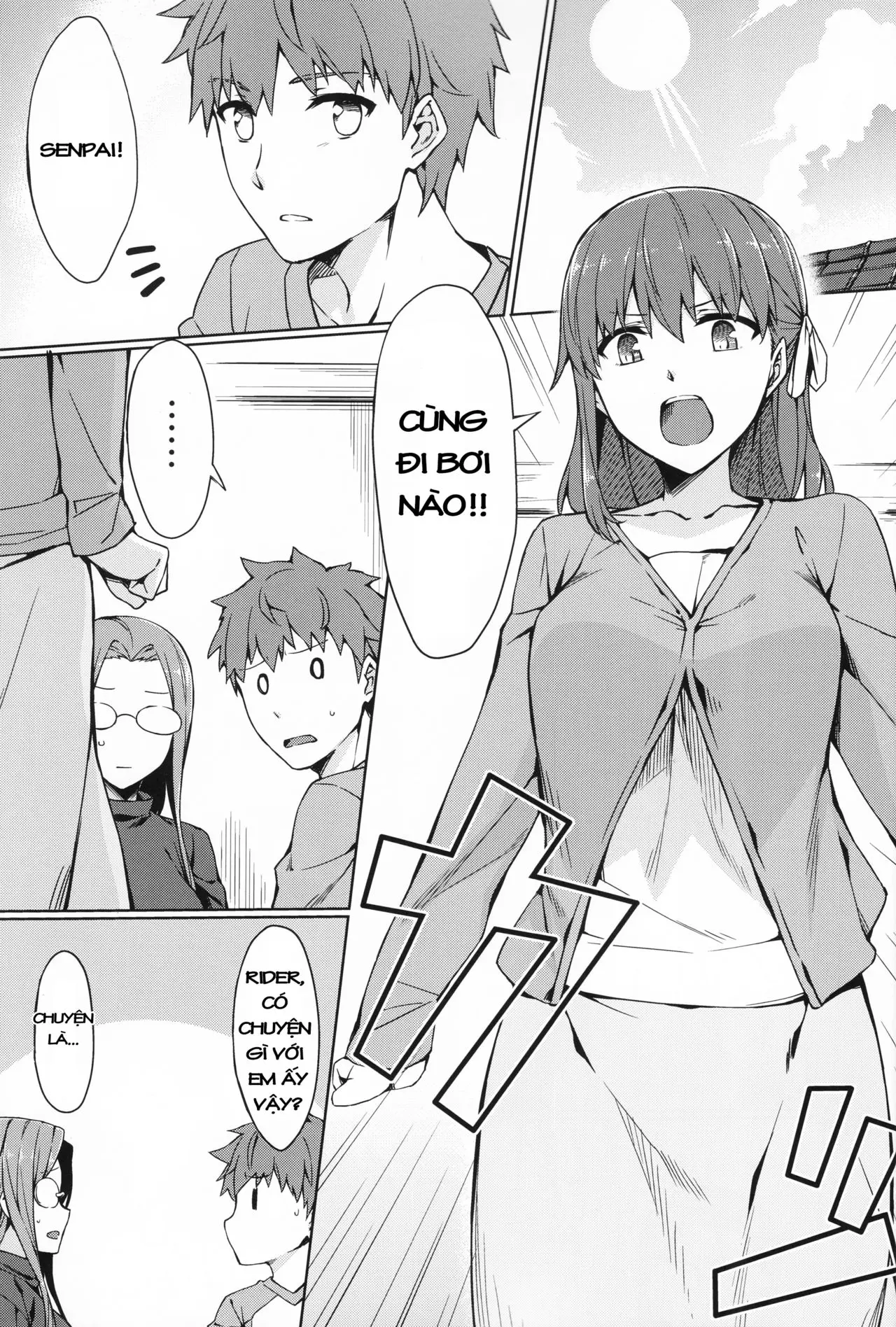 Rider-san to Kyouei Mizugi. - Rider-san to Kyouei Mizugi. trang 2