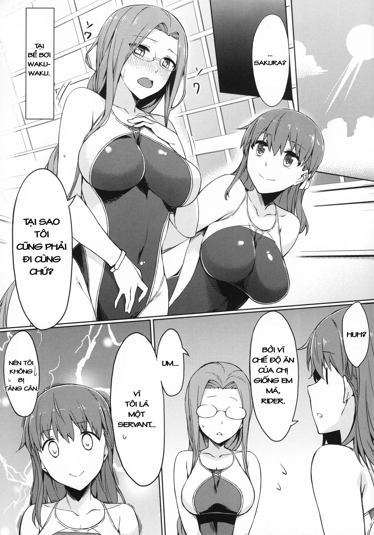 Rider-san to Kyouei Mizugi. - Rider-san to Kyouei Mizugi. trang 4