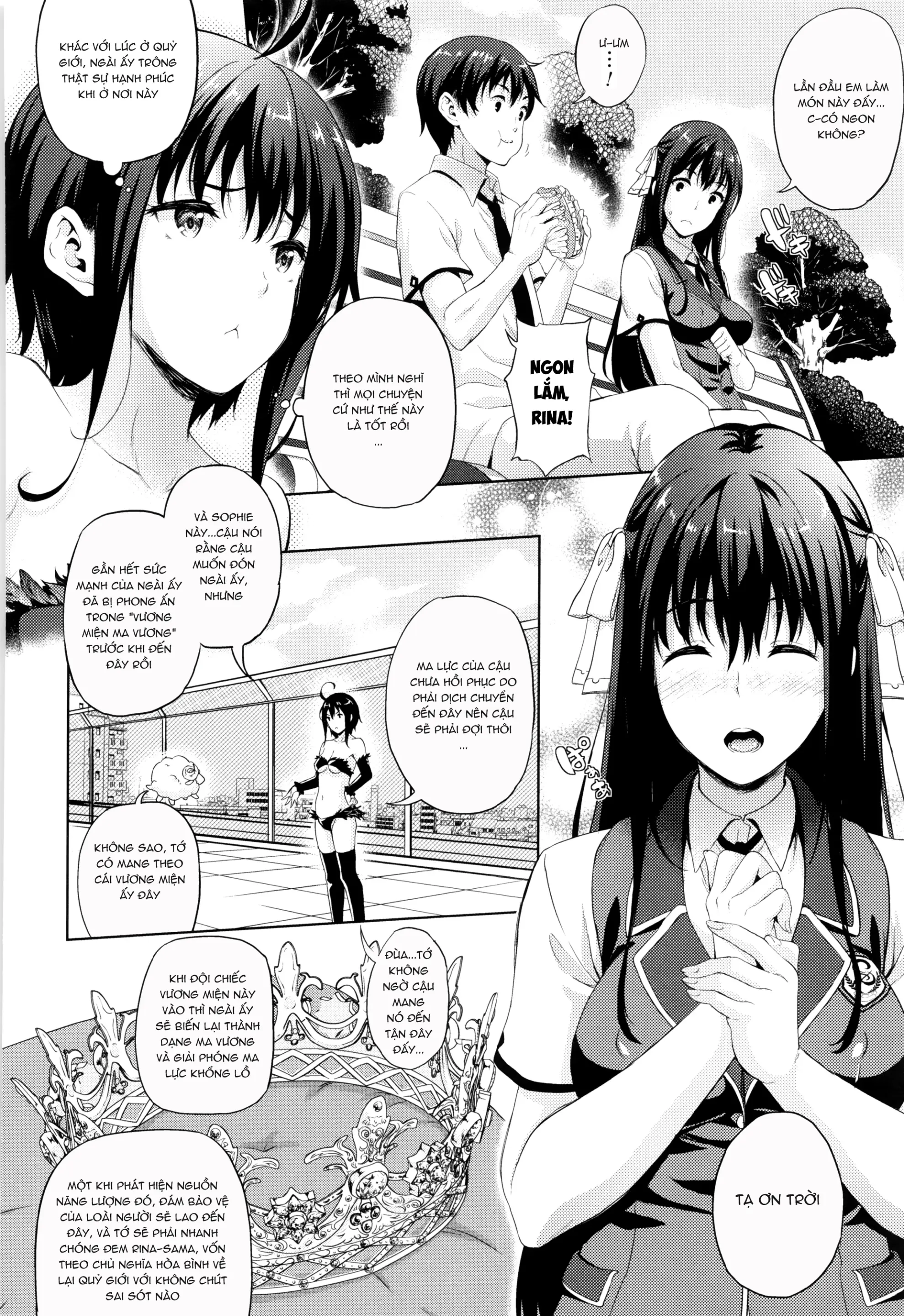 Oyomesan wa Maou!? - Oyomesan wa Maou!? trang 95