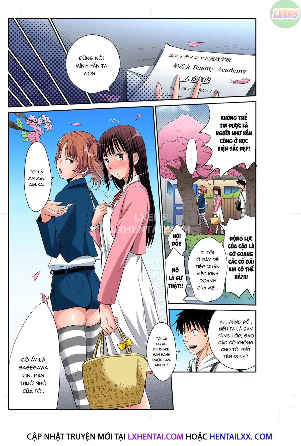 Học viện Sắc đẹp - Chapter 1 trang 10
