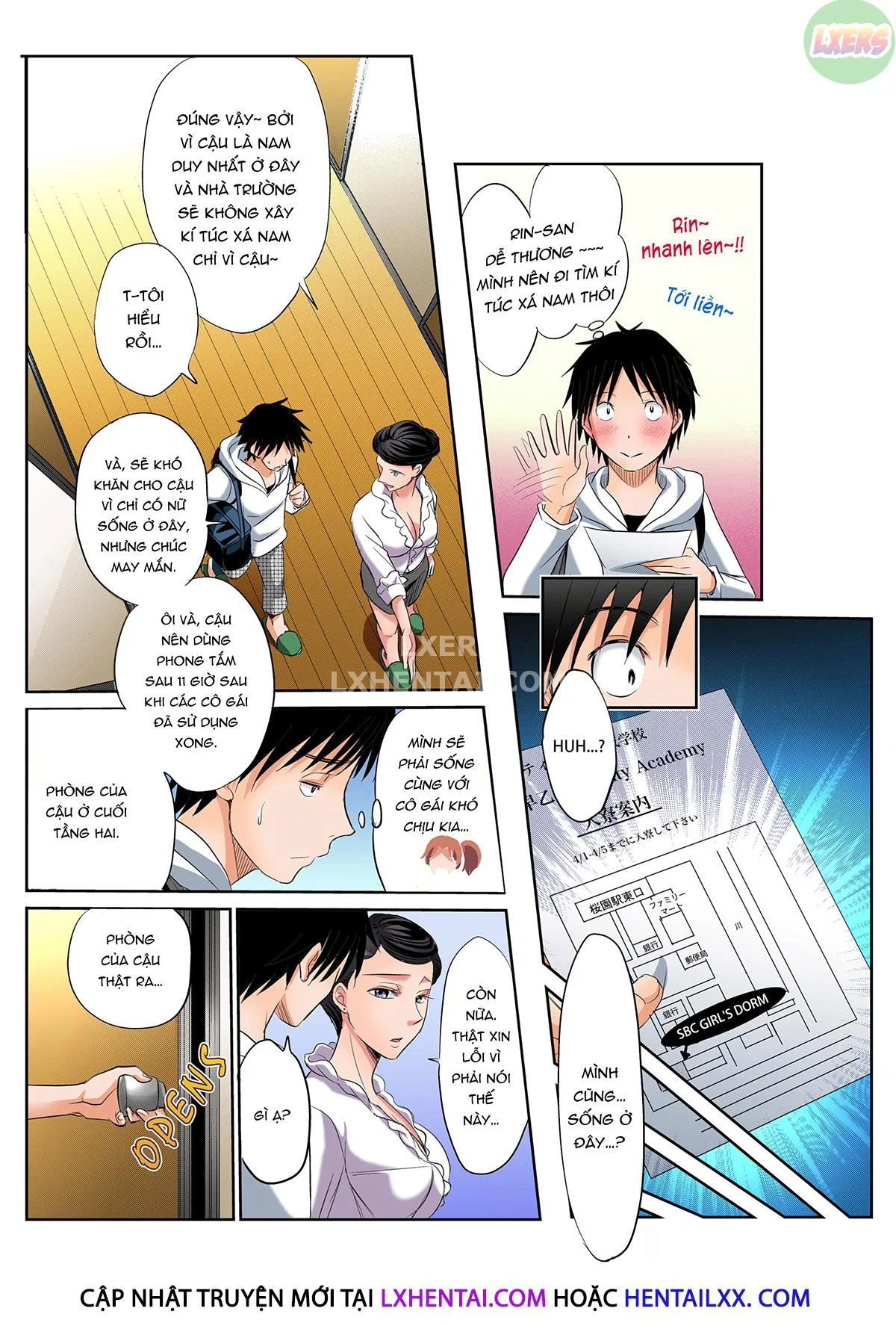 Học viện Sắc đẹp - Chapter 1 trang 12