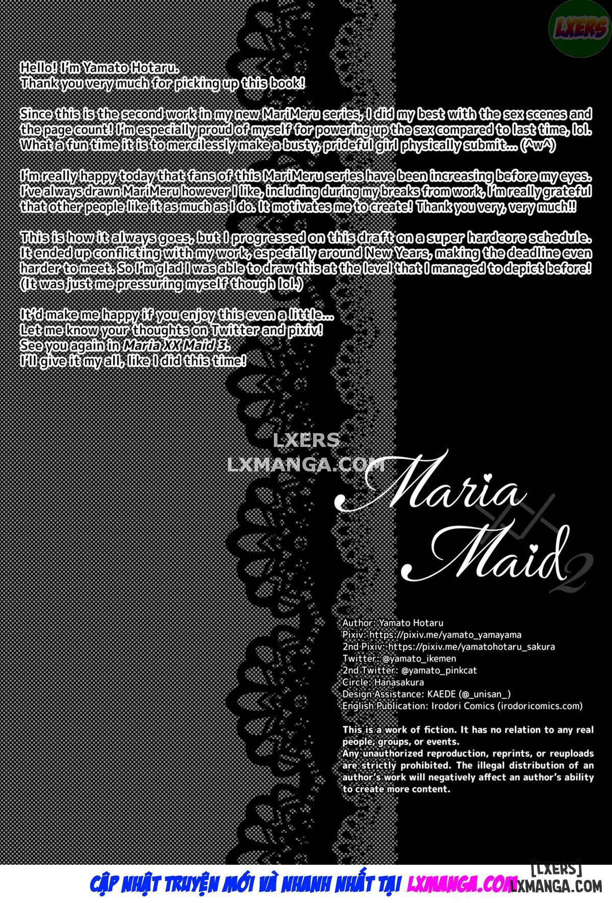 Maria XX Maid- Truyện Màu - Chapter 2 trang 26