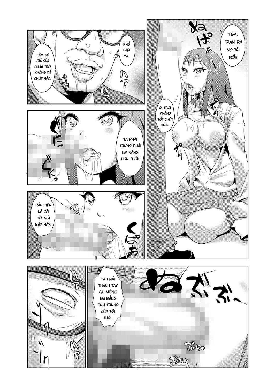 Seisai Jikan ~Namaiki na JK, JD, Hitozuma ni Kyousei Nakadashi!! - Chap 01 trang 9